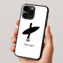 כיסוי בעיצוב אישי עם השם שלך לדגם - Apple iPhone 16 Pro בעיצוב גלישה - גלישה