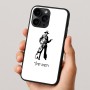 כיסוי בעיצוב אישי עם השם שלך לדגם - Apple iPhone 16 Pro בעיצוב קאובוי המערב הפרוע