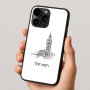 כיסוי בעיצוב אישי עם השם שלך לדגם - Apple iPhone 16 Pro בעיצוב ביג בן