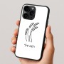 כיסוי בעיצוב אישי עם השם שלך לדגם - Apple iPhone 16 Pro בעיצוב חיטה גלית זהב