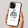 כיסוי בעיצוב אישי עם השם שלך לדגם - Apple iPhone 16 Pro בעיצוב מעבדה