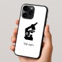 כיסוי בעיצוב אישי עם השם שלך לדגם - Apple iPhone 16 Pro בעיצוב מיקרוסקופ