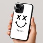 כיסוי בעיצוב אישי עם השם שלך לדגם - Apple iPhone 16 Pro בעיצוב סמיילי