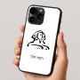כיסוי בעיצוב אישי עם השם שלך לדגם - Apple iPhone 16 Pro בעיצוב ספינקס מצרים