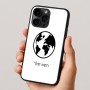 כיסוי בעיצוב אישי עם השם שלך לדגם - Apple iPhone 16 Pro בעיצוב עולם