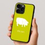 כיסוי בעיצוב אישי עם השם שלך לדגם - Apple iPhone 16 Pro בעיצוב חזיר