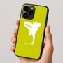 כיסוי בעיצוב אישי עם השם שלך לדגם - Apple iPhone 16 Pro בעיצוב ברייקדאנס