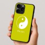 כיסוי בעיצוב אישי עם השם שלך לדגם - Apple iPhone 16 Pro בעיצוב סמל יינג יאנג