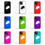 כיסוי בעיצוב אישי עם השם שלך לדגם - Apple iPhone 16 בעיצוב קרנף