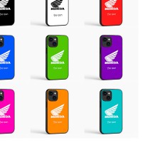 כיסוי בעיצוב אישי עם השם שלך לדגם - Apple iPhone 16 בעיצוב הונדה