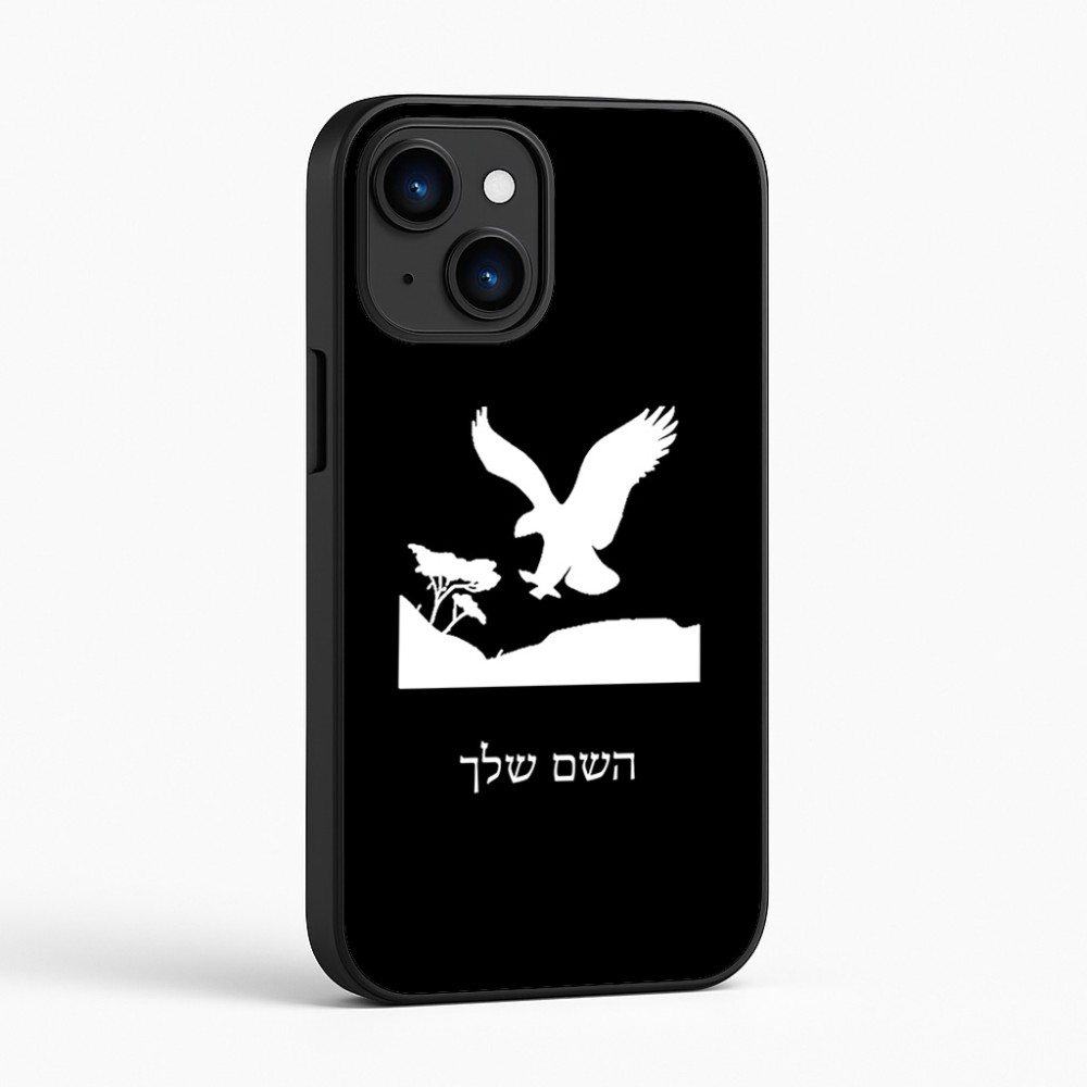כיסוי בעיצוב אישי עם השם שלך לדגם - Apple iPhone 16 בעיצוב נשר אמריקאי