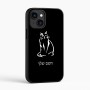 כיסוי בעיצוב אישי עם השם שלך לדגם - Apple iPhone 16 בעיצוב חתול