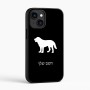 כיסוי בעיצוב אישי עם השם שלך לדגם - Apple iPhone 16 בעיצוב כלב