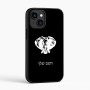 כיסוי בעיצוב אישי עם השם שלך לדגם - Apple iPhone 16 בעיצוב ראש פיל