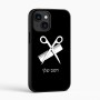 כיסוי בעיצוב אישי עם השם שלך לדגם - Apple iPhone 16 בעיצוב מעצב שיער