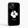 כיסוי בעיצוב אישי עם השם שלך לדגם - Apple iPhone 16 בעיצוב פרח היביסקוס