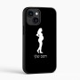 כיסוי בעיצוב אישי עם השם שלך לדגם - Apple iPhone 16 בעיצוב אישה בהריון