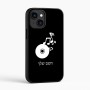 כיסוי בעיצוב אישי עם השם שלך לדגם - Apple iPhone 16 בעיצוב תקליטור - אזור מוזיקה