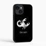 כיסוי בעיצוב אישי עם השם שלך לדגם - Apple iPhone 16 בעיצוב מזלות - עקרב