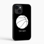 כיסוי בעיצוב אישי עם השם שלך לדגם - Apple iPhone 16 בעיצוב כדורסל