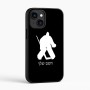 כיסוי בעיצוב אישי עם השם שלך לדגם - Apple iPhone 16 בעיצוב הוקי שוערים