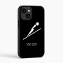 כיסוי בעיצוב אישי עם השם שלך לדגם - Apple iPhone 16 בעיצוב קפיצת סקי אולימפית