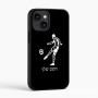 כיסוי בעיצוב אישי עם השם שלך לדגם - Apple iPhone 16 בעיצוב שחקן כדורגל