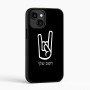 כיסוי בעיצוב אישי עם השם שלך לדגם - Apple iPhone 16 בעיצוב יד סלע