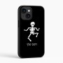 כיסוי בעיצוב אישי עם השם שלך לדגם - Apple iPhone 16 בעיצוב סקלטון