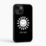 כיסוי בעיצוב אישי עם השם שלך לדגם - Apple iPhone 16 בעיצוב שמש