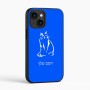 כיסוי בעיצוב אישי עם השם שלך לדגם - Apple iPhone 16 בעיצוב חתול