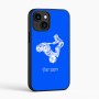 כיסוי בעיצוב אישי עם השם שלך לדגם - Apple iPhone 16 בעיצוב רוכב טרקטורונים
