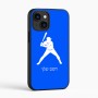כיסוי בעיצוב אישי עם השם שלך לדגם - Apple iPhone 16 בעיצוב שחקן בייסבול