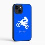 כיסוי בעיצוב אישי עם השם שלך לדגם - Apple iPhone 16 בעיצוב מוטוקרוס