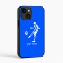 כיסוי בעיצוב אישי עם השם שלך לדגם - Apple iPhone 16 בעיצוב שחקן כדורגל
