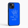 כיסוי בעיצוב אישי עם השם שלך לדגם - Apple iPhone 16 בעיצוב יד