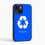 כיסוי בעיצוב אישי עם השם שלך לדגם - Apple iPhone 16 בעיצוב למחזר