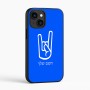 כיסוי בעיצוב אישי עם השם שלך לדגם - Apple iPhone 16 בעיצוב יד סלע