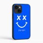 כיסוי בעיצוב אישי עם השם שלך לדגם - Apple iPhone 16 בעיצוב סמיילי
