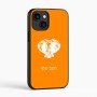 כיסוי בעיצוב אישי עם השם שלך לדגם - Apple iPhone 16 בעיצוב ראש פיל