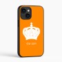 כיסוי בעיצוב אישי עם השם שלך לדגם - Apple iPhone 16 בעיצוב כתר מלכותי