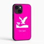 כיסוי בעיצוב אישי עם השם שלך לדגם - Apple iPhone 16 בעיצוב נשר אמריקאי