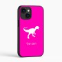 כיסוי בעיצוב אישי עם השם שלך לדגם - Apple iPhone 16 בעיצוב דינוזאור