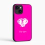 כיסוי בעיצוב אישי עם השם שלך לדגם - Apple iPhone 16 בעיצוב ראש פיל