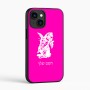 כיסוי בעיצוב אישי עם השם שלך לדגם - Apple iPhone 16 בעיצוב ארנב מחזיק גזר