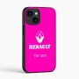 כיסוי בעיצוב אישי עם השם שלך לדגם - Apple iPhone 16 בעיצוב רנו