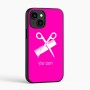 כיסוי בעיצוב אישי עם השם שלך לדגם - Apple iPhone 16 בעיצוב מעצב שיער
