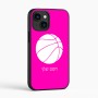 כיסוי בעיצוב אישי עם השם שלך לדגם - Apple iPhone 16 בעיצוב כדורסל