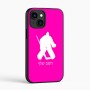כיסוי בעיצוב אישי עם השם שלך לדגם - Apple iPhone 16 בעיצוב הוקי שוערים