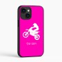 כיסוי בעיצוב אישי עם השם שלך לדגם - Apple iPhone 16 בעיצוב מוטוקרוס